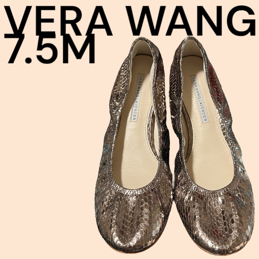Vera Wang Lavender Ballet Flats